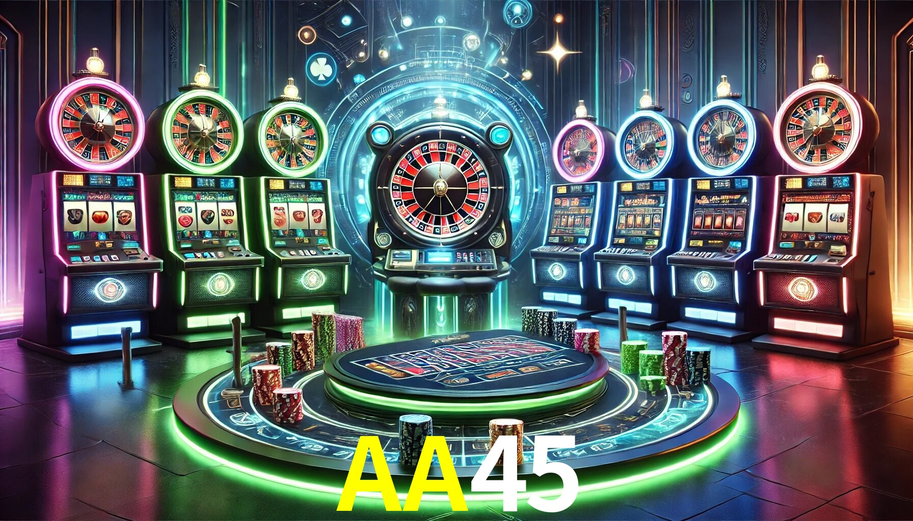 Jogos emocionantes no AA45